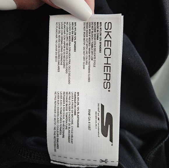 🆕️Sketchers Black GoWalk GoFlex High Waisted Leggings - Picture 8 of 8
